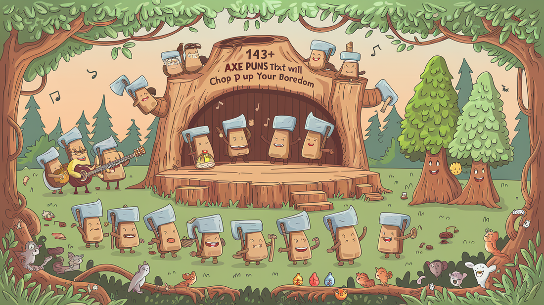 Featured image for 143+ Axe Puns That Will Chop Up Your Boredom