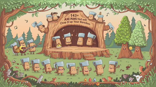 Featured image for 143+ Axe Puns That Will Chop Up Your Boredom
