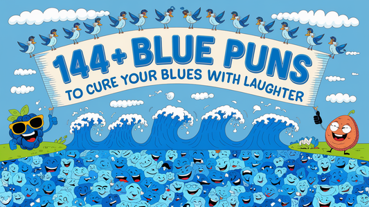 Featured image for 144+ Blue Puns to Cure Your Blues with Laughter