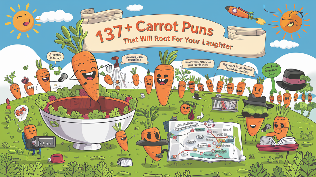 Featured image for 137+ Carrot Puns That Will Root for Your Laughter