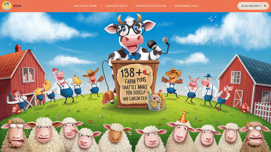 Featured image for 138+ Farm Puns That'll Make You Soil Yourself with Laughter