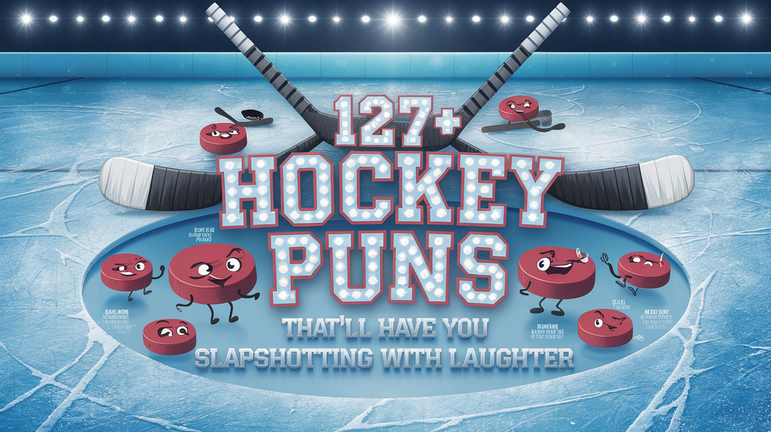 Featured image for 127+ Hockey Puns That'll Have You Slapshotting with Laughter