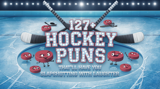 Featured image for 127+ Hockey Puns That'll Have You Slapshotting with Laughter