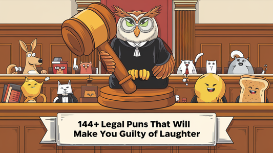 Featured image for 144+ Legal Puns That Will Make You Guilty of Laughter