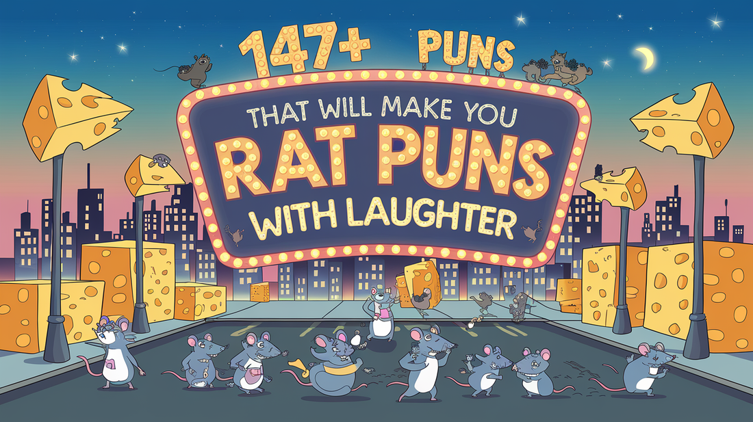 Featured image for 147+ Rat Puns That Will Make You Squeak with Laughter