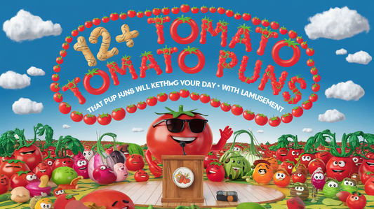 Featured image for 129+ Tomato Puns That Will Ketchup Your Day with Laughter