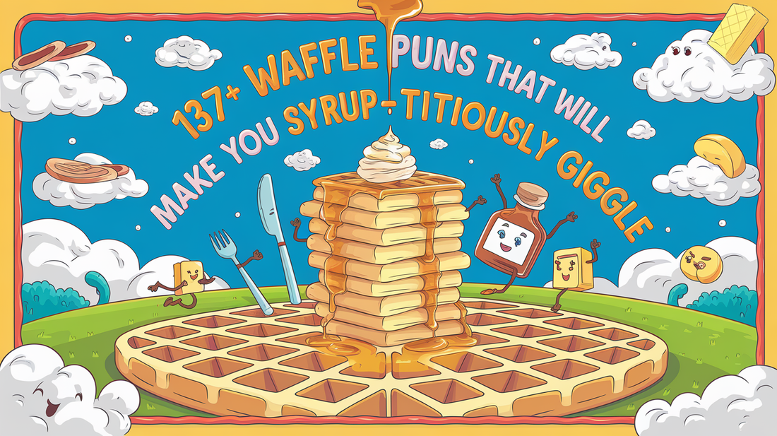 Featured image for 137+ Waffle Puns That Will Make You Syrup-titiously Giggle