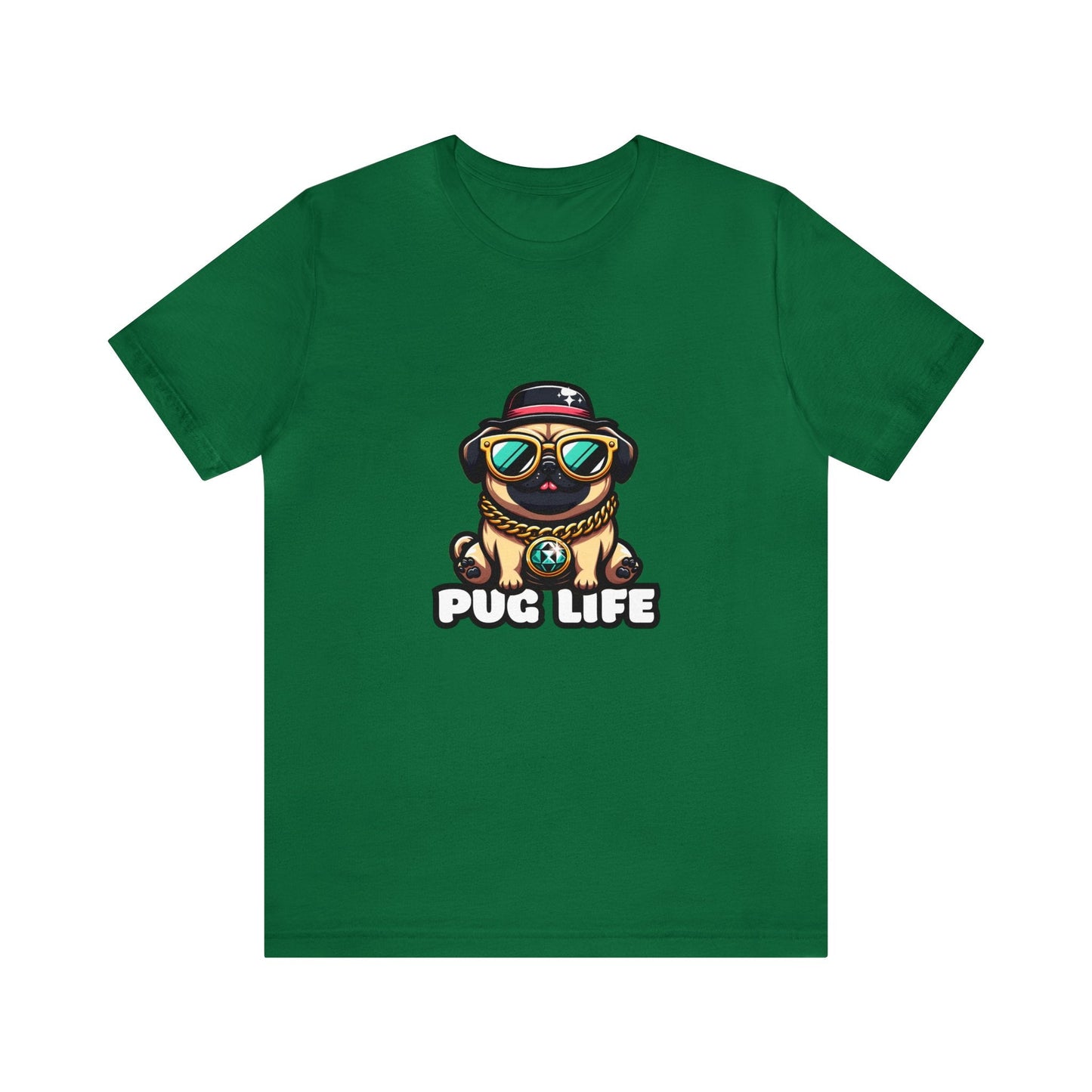 Pug Life - Pug T-shirt Kelly / XS