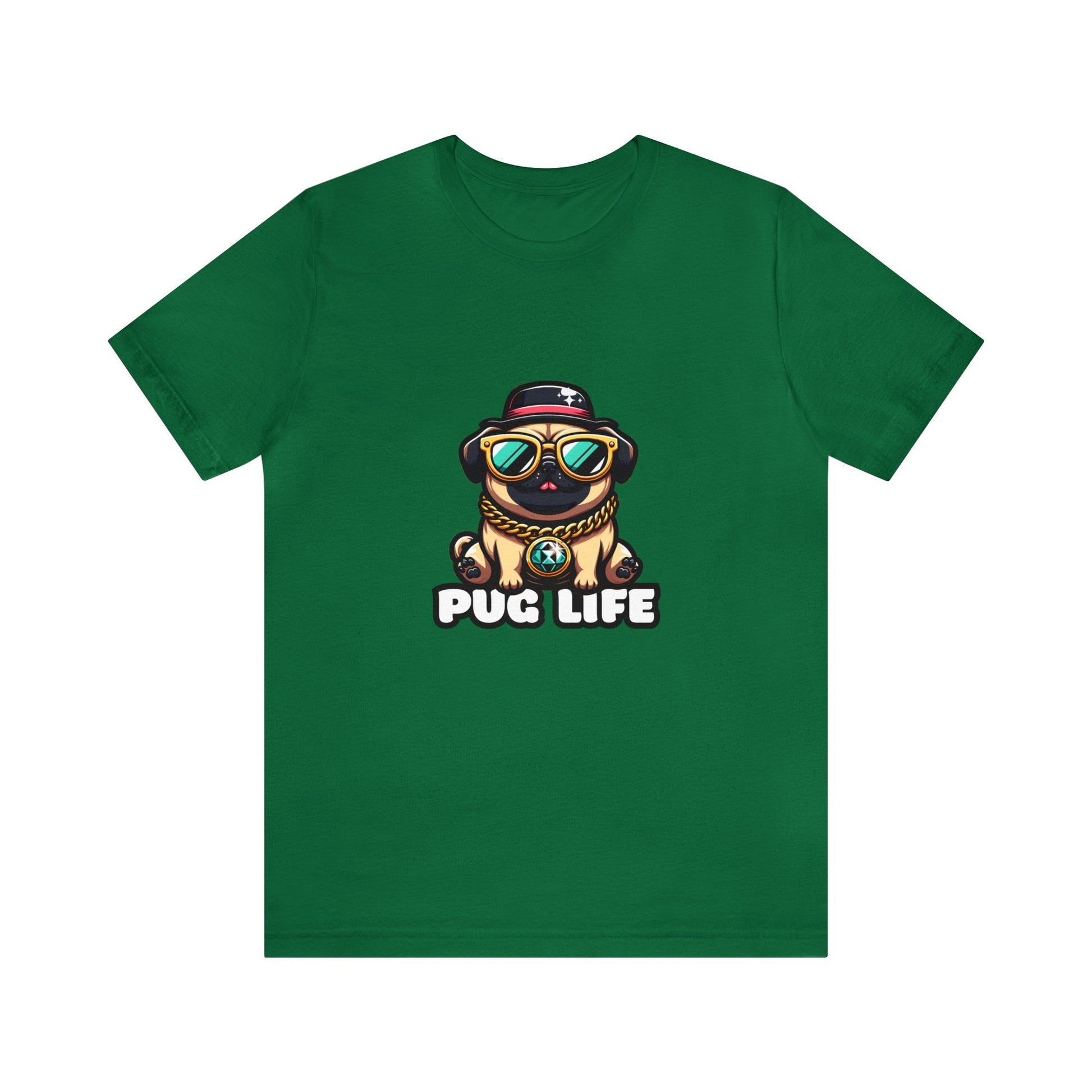 Pug Life - Pug T-shirt Kelly / XS