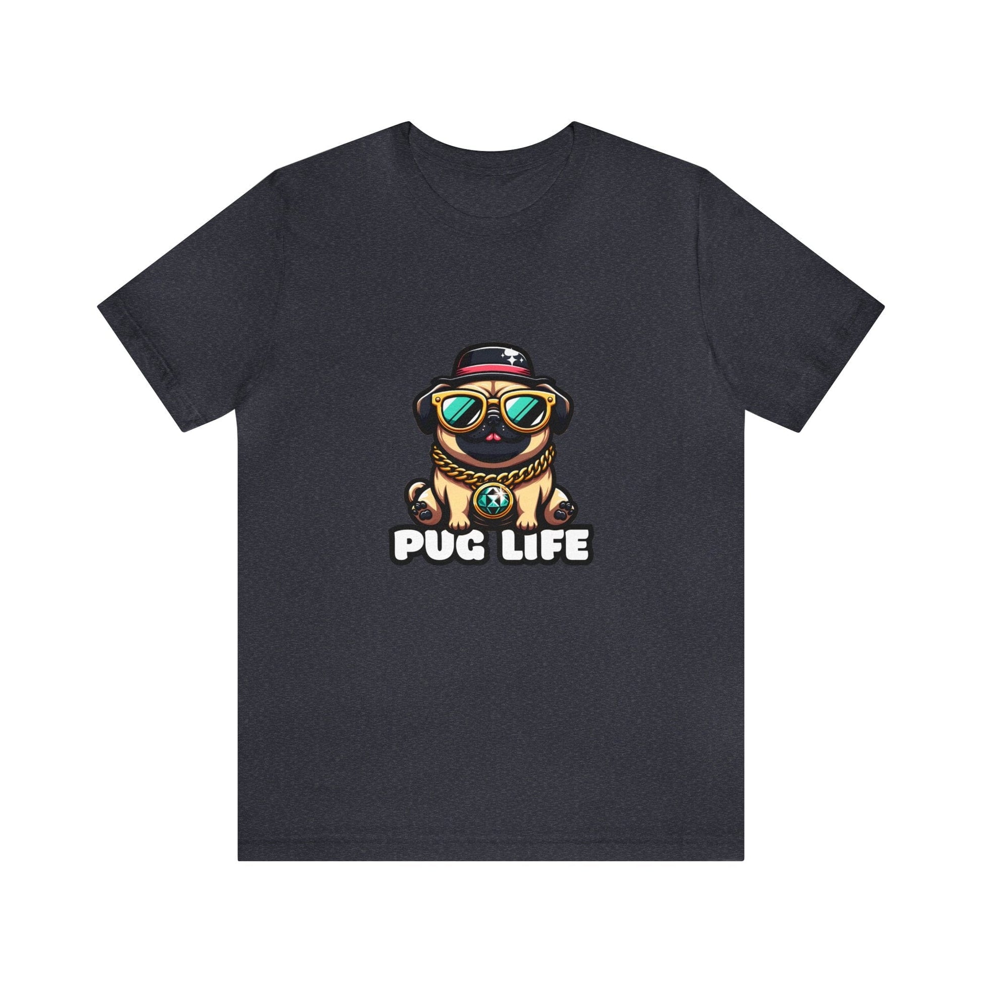Pug Life - Pug T-shirt Navy / XS