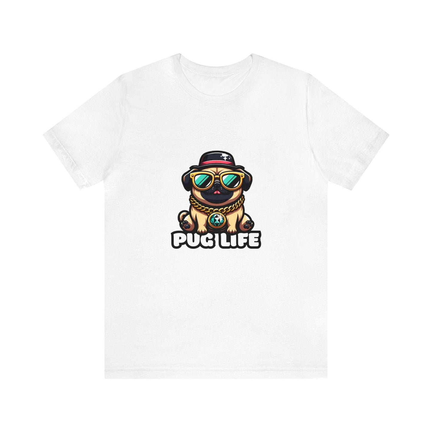 Pug Life - Pug T-shirt White / S