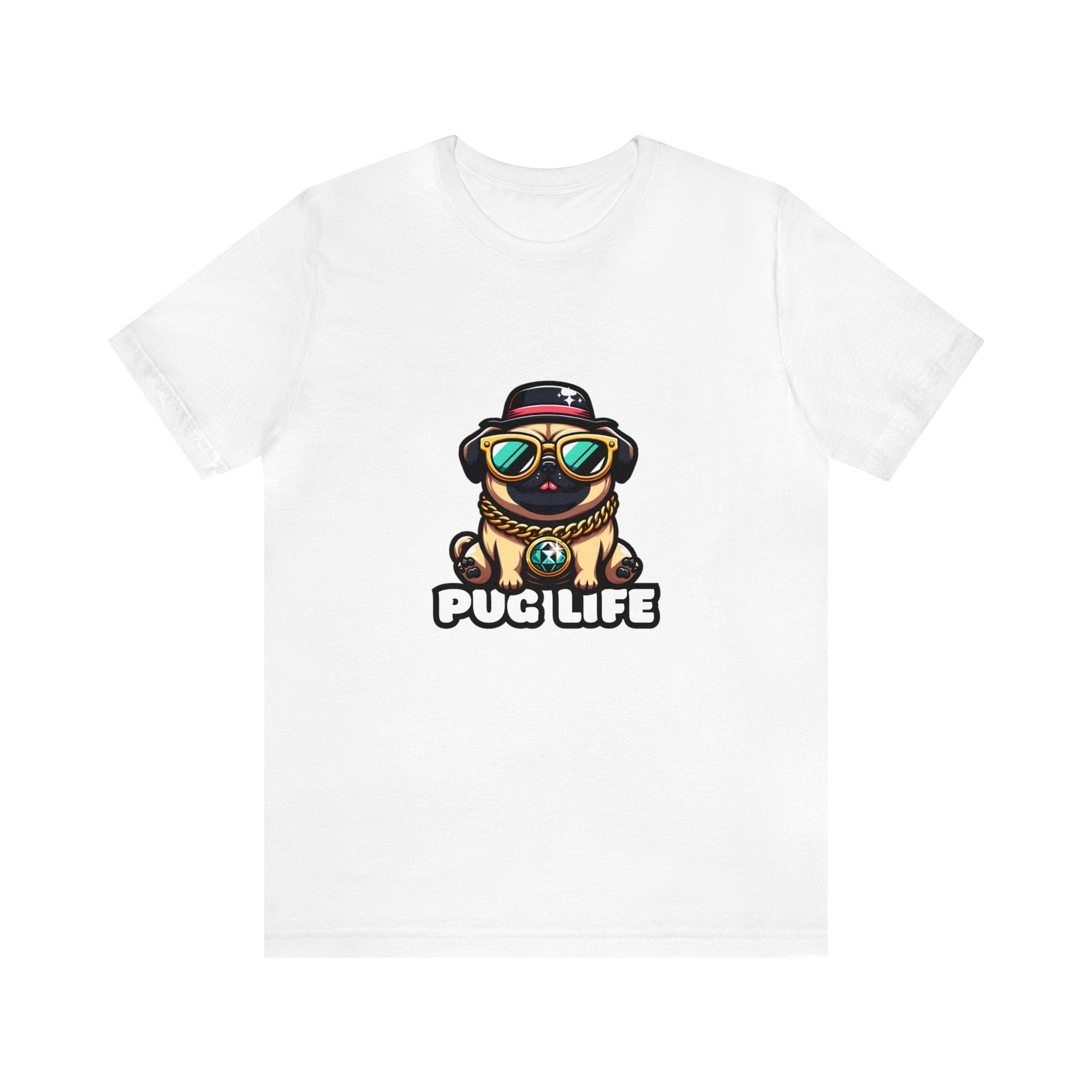 Pug Life - Pug T-shirt White / S