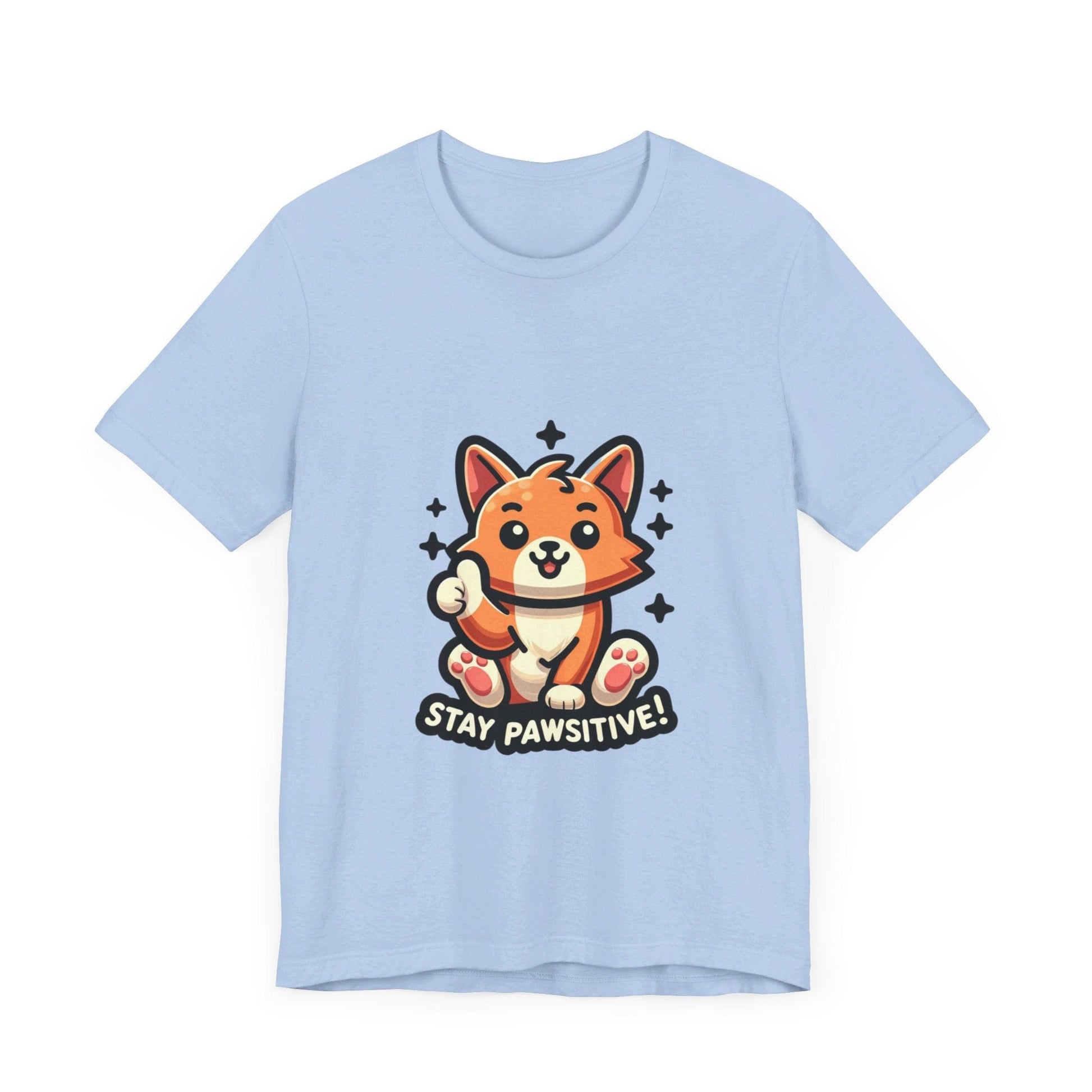 Stay Pawsitive - Cat T-shirt