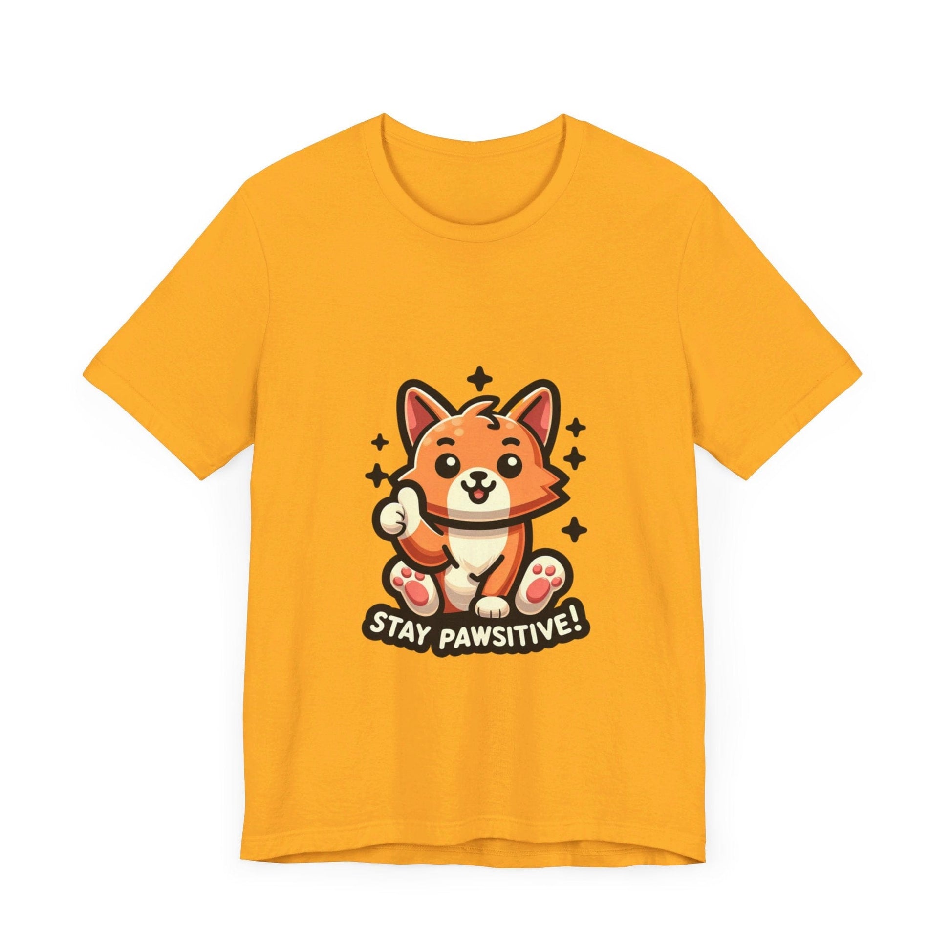 Stay Pawsitive - Cat T-shirt