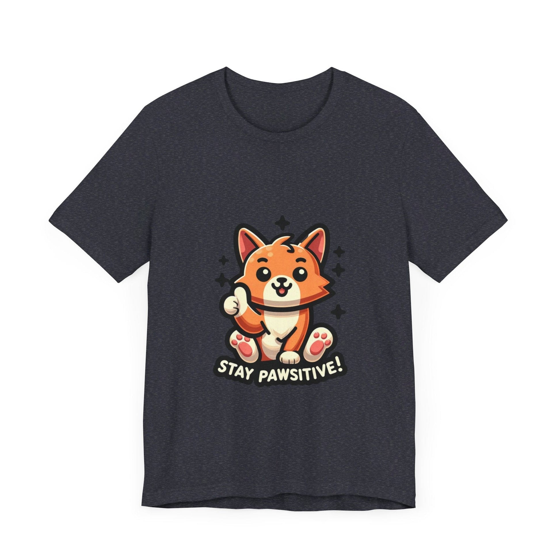 Stay Pawsitive - Cat T-shirt
