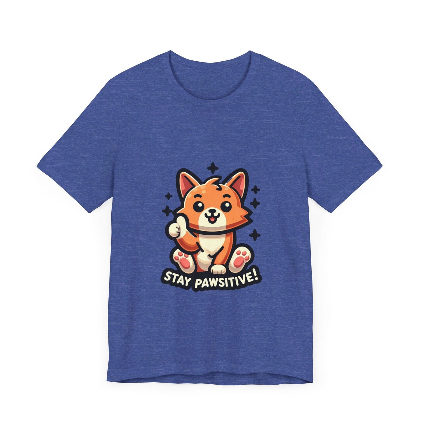 Stay Pawsitive - Cat T-shirt