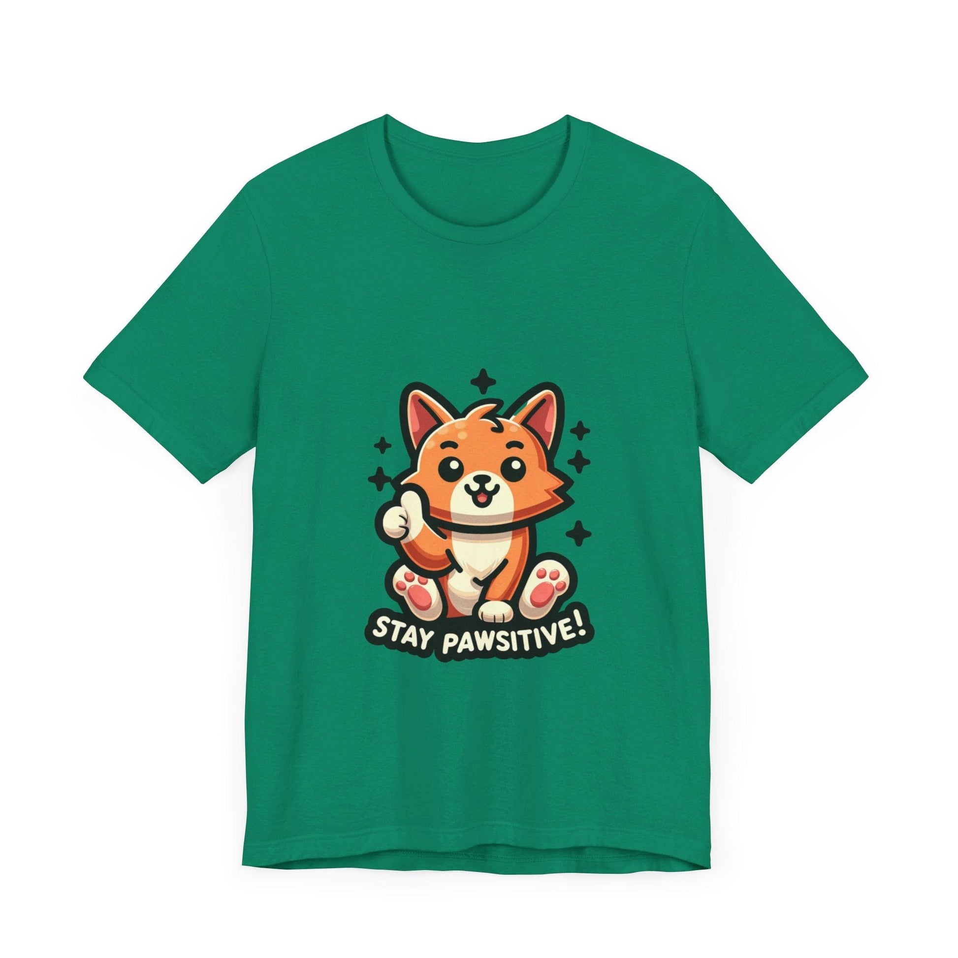 Stay Pawsitive - Cat T-shirt
