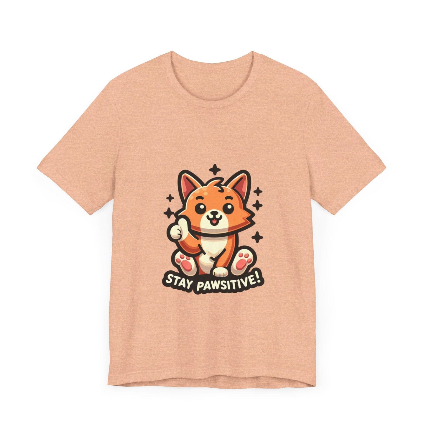 Stay Pawsitive - Cat T-shirt
