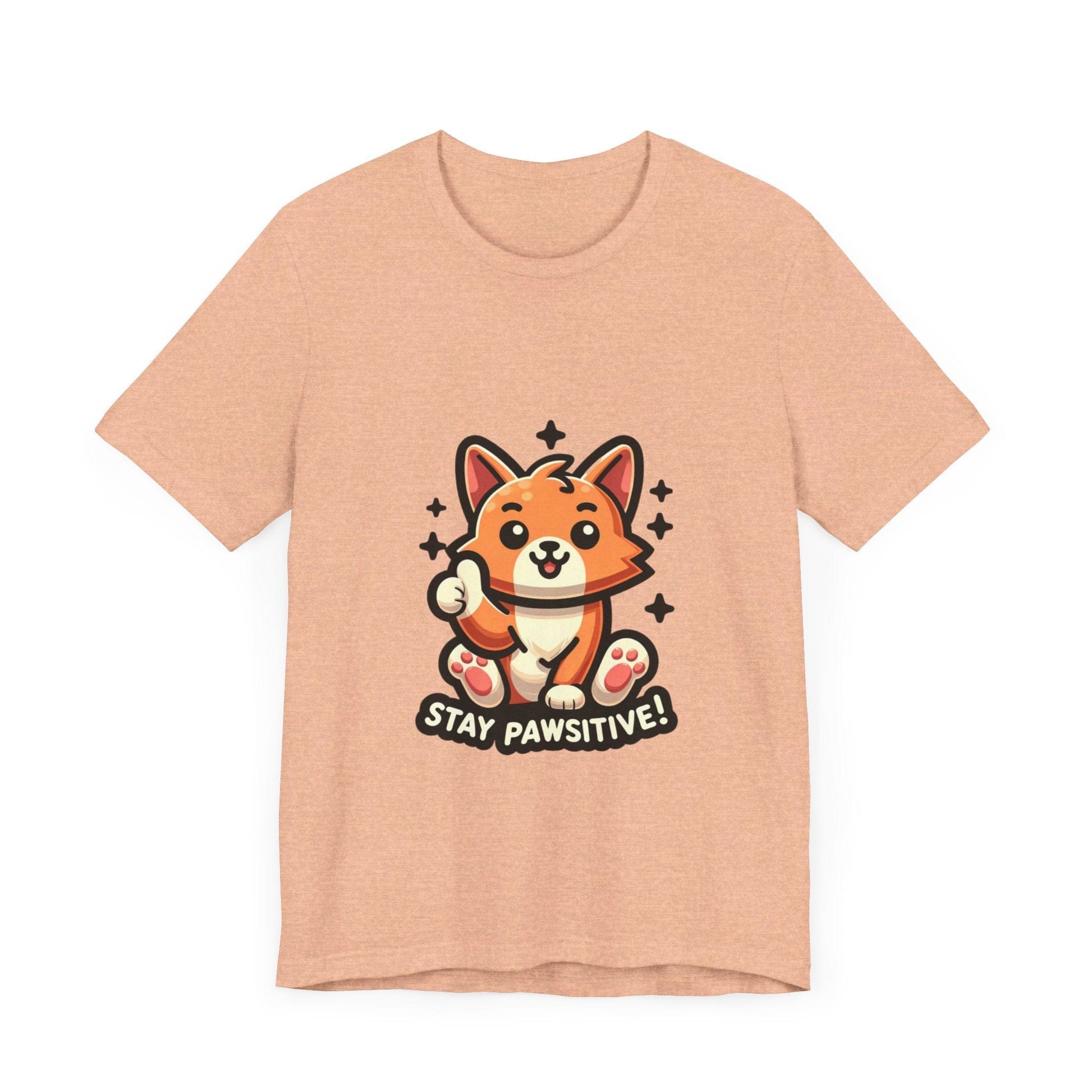 Stay Pawsitive - Cat T-shirt