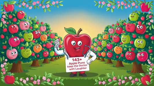 Featured image for 143+ Apple Puns to Keep the Doctor Away with Laughter