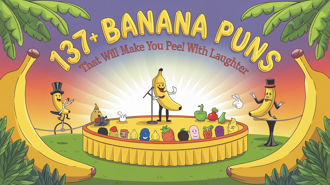 Featured image for 137+ Banana Puns That Will Make You Peel with Laughter