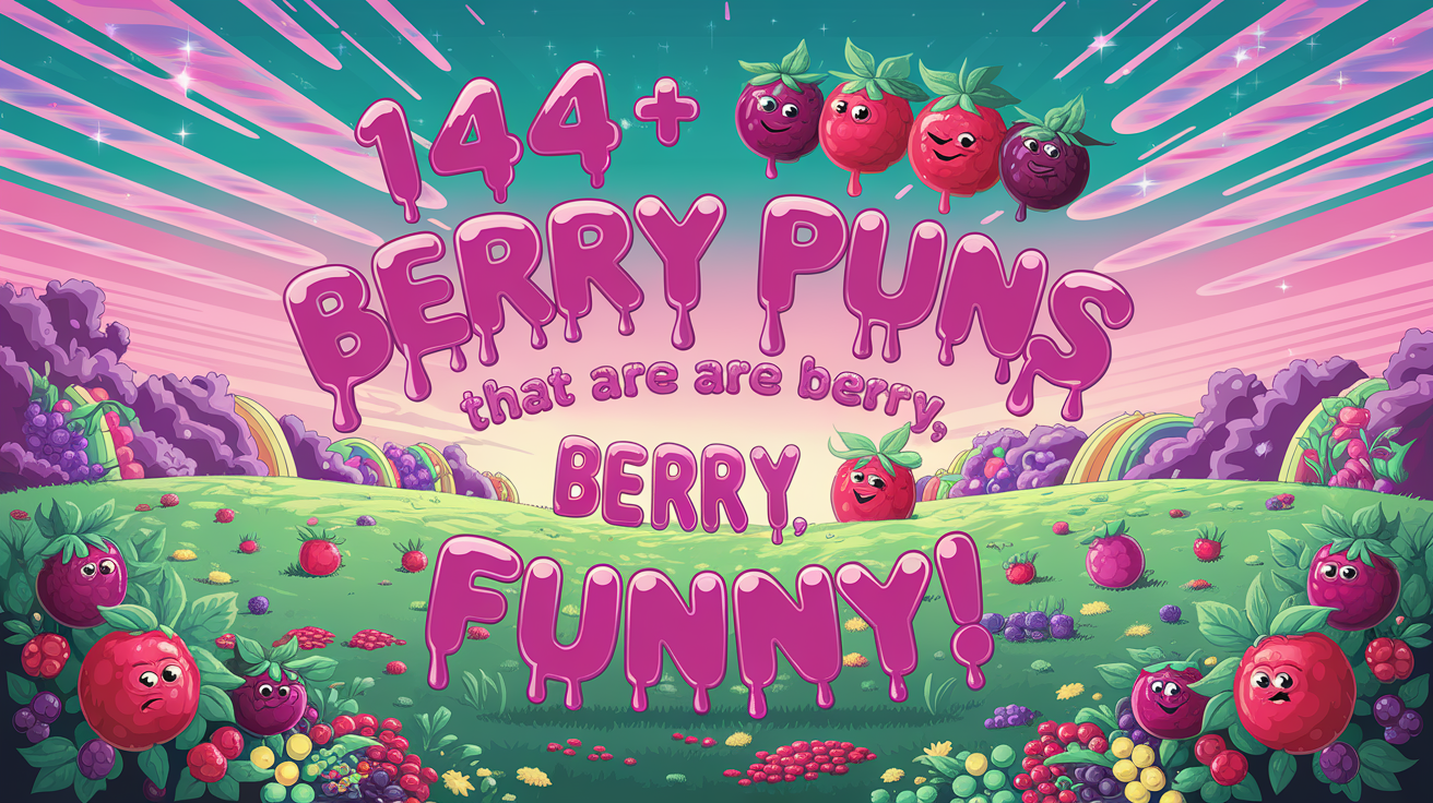 144+ Berry Puns That Are Berry, Berry Funny! – Puns And Paws