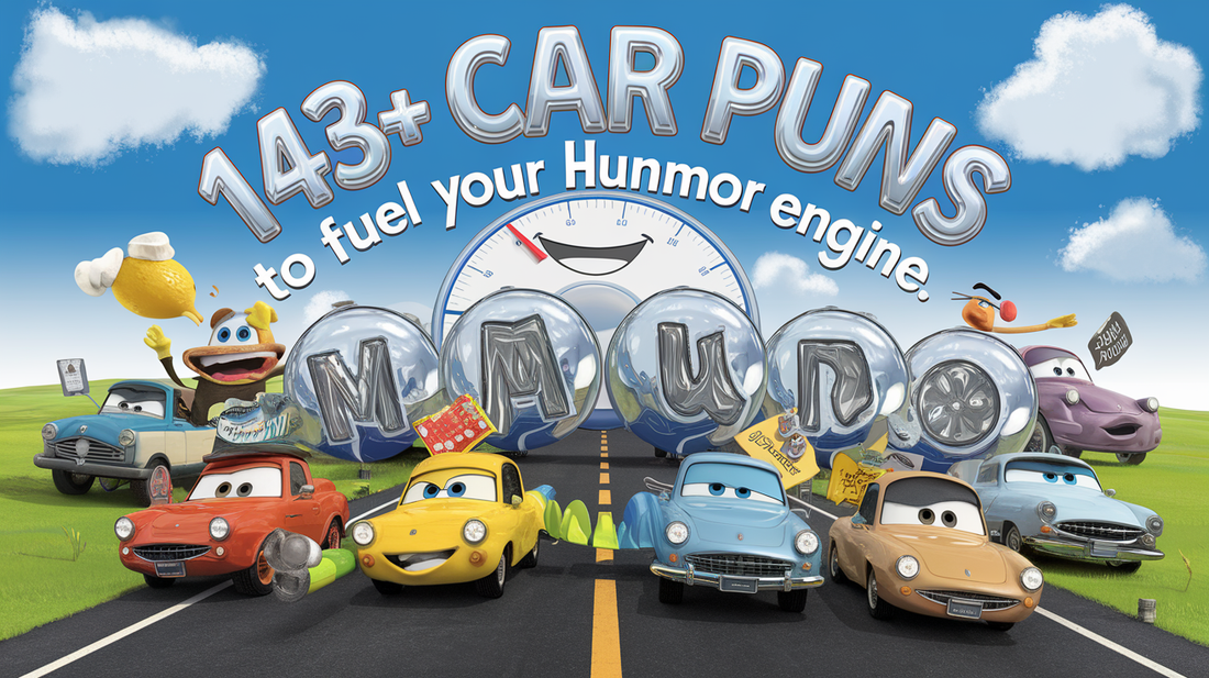 Featured image for 143+ Car Puns to Fuel Your Humor Engine