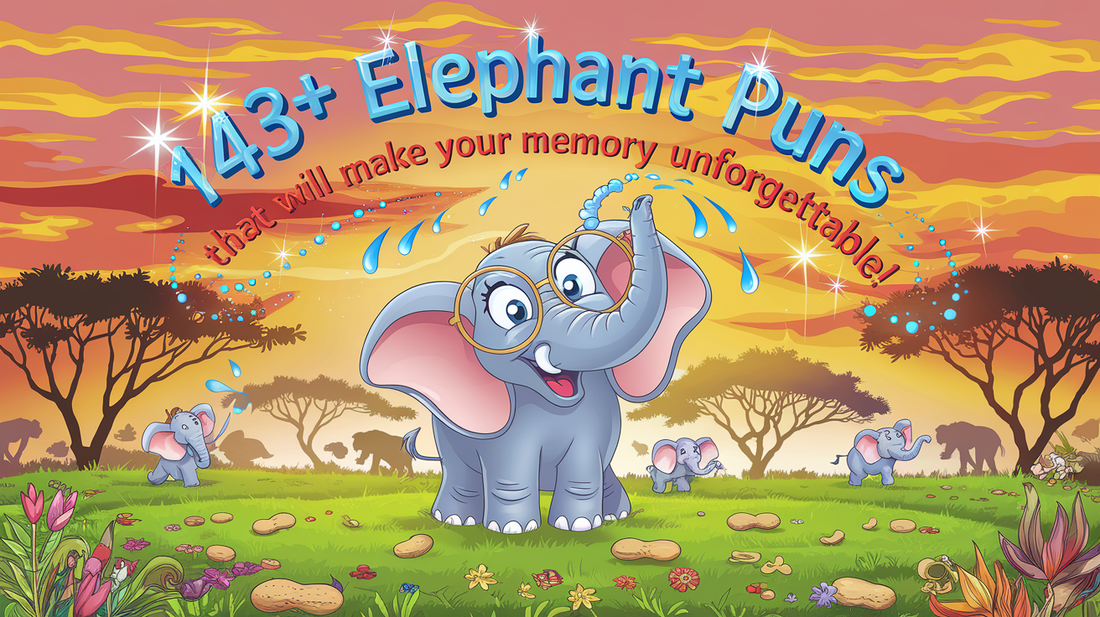 Featured image for 143+ Elephant Puns That Will Make Your Memory Unforgettable!