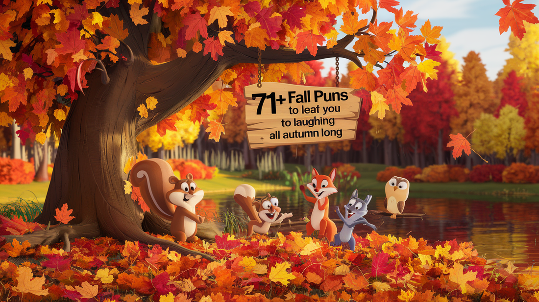 Featured image for 71+ Fall Puns to Leaf You Laughing All Autumn Long