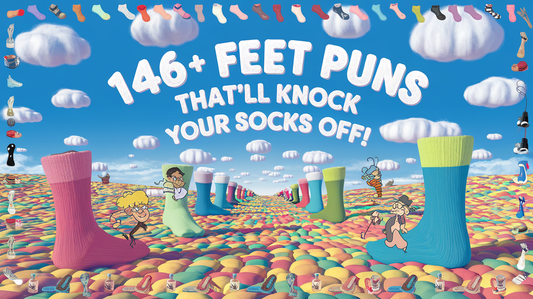 Featured image for 146+ Feet Puns That'll Knock Your Socks Off!