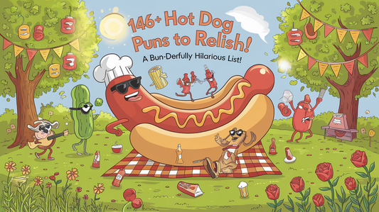 Featured image for 146+ Hot Dog Puns to Relish: A Bun-derfully Hilarious List!