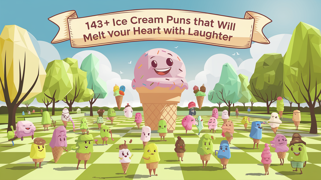 Featured image for 143+ Ice Cream Puns That Will Melt Your Heart with Laughter