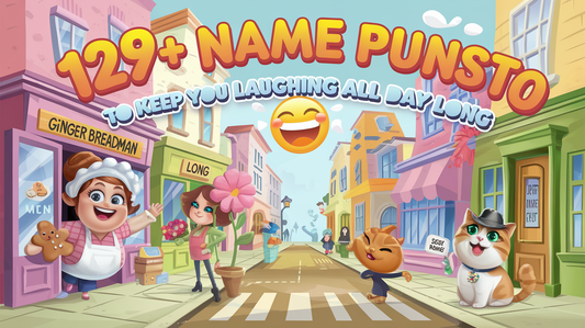 Featured image for 129+ Name Puns to Keep You Laughing All Day Long