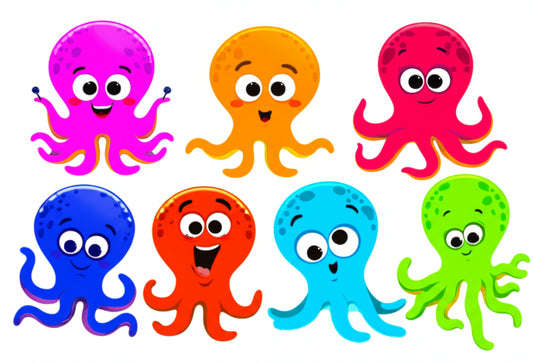 Colorful octopus puns collection featuring ink-credibly funny wordplay