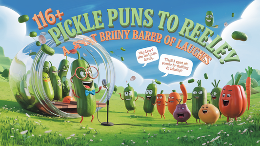 Featured image for 143+ Pickle Puns to Relish: A Briny Barrel of Laughs