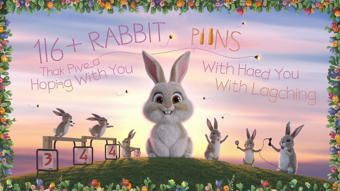 146+ Rabbit Puns That Will Have You Hopping with Laughter – Puns And Paws