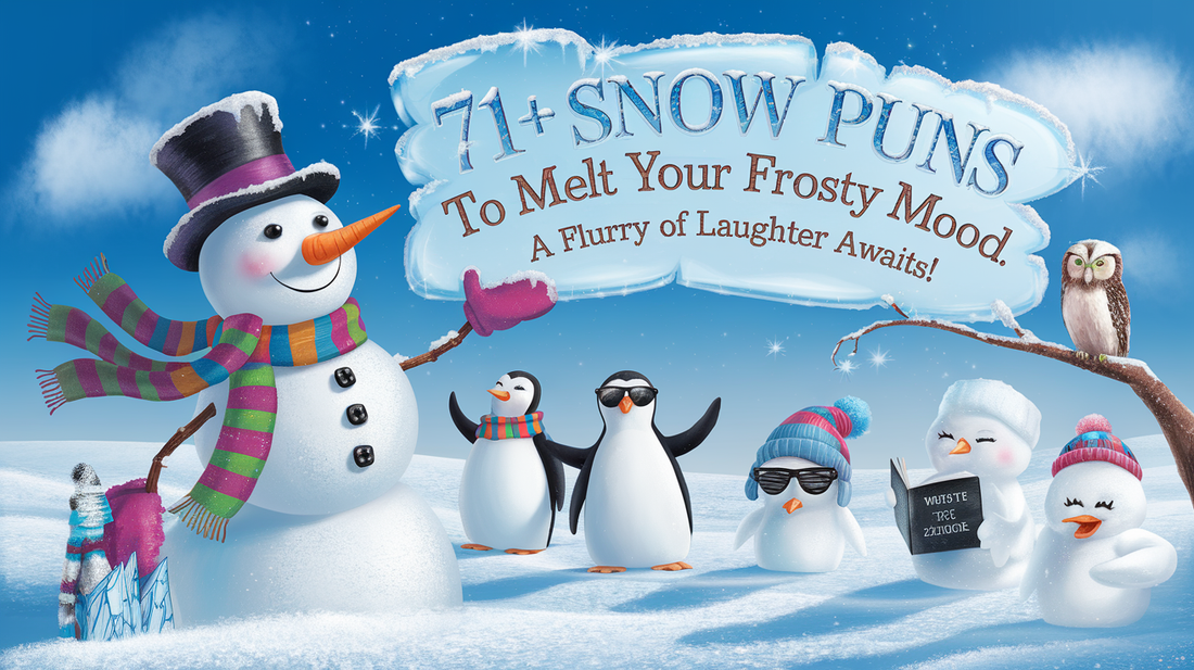 Featured image for 71+ Snow Puns to Melt Your Frosty Mood: A Flurry of Laughter Awaits!