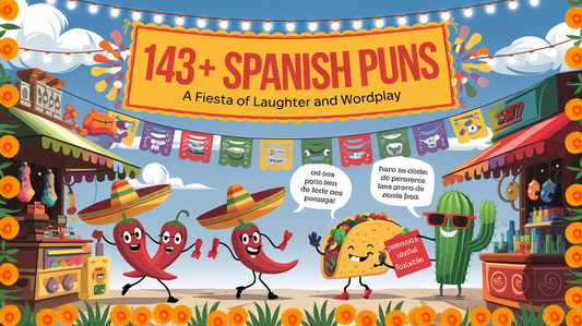Featured image for 143+ Spanish Puns: A Fiesta of Laughter and Wordplay