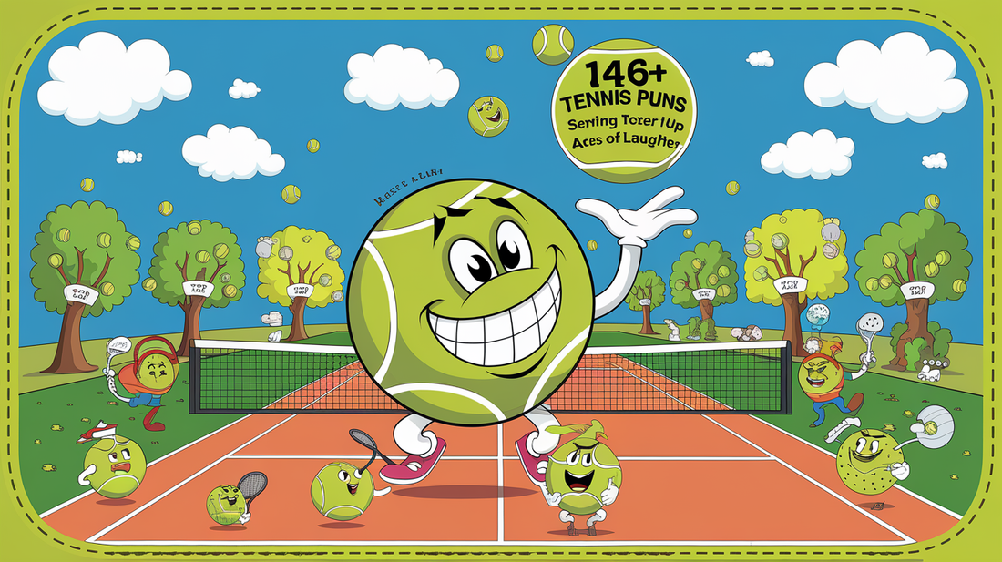 146+ Tennis Puns: Serving Up Aces of Laughter – Puns And Paws