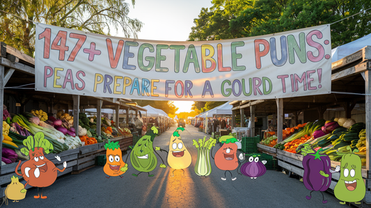 Featured image for 147+ Vegetable Puns: Peas Prepare for a Gourd Time!