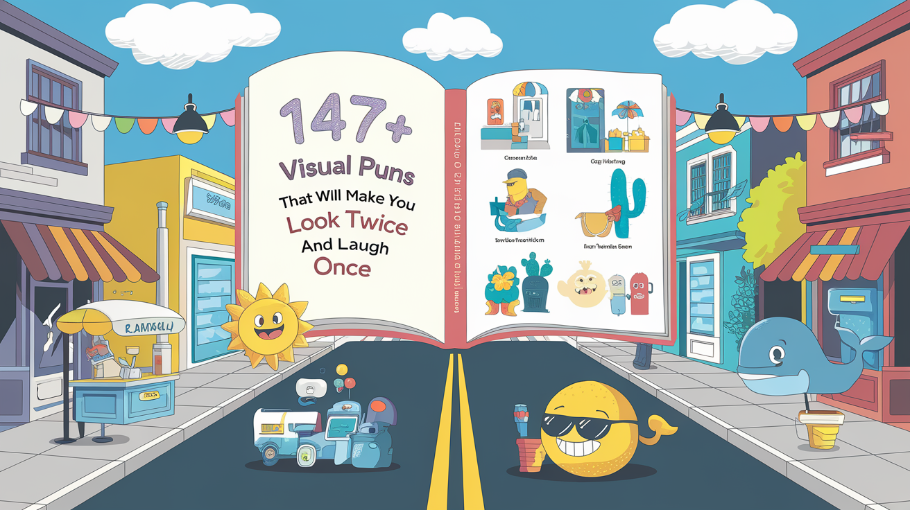 147+ Visual Puns That Will Make You Look Twice and Laugh Once – Puns ...