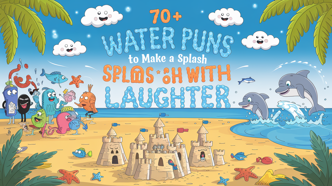 70+ Water Puns to Make a Splash with Laughter β Puns And Paws