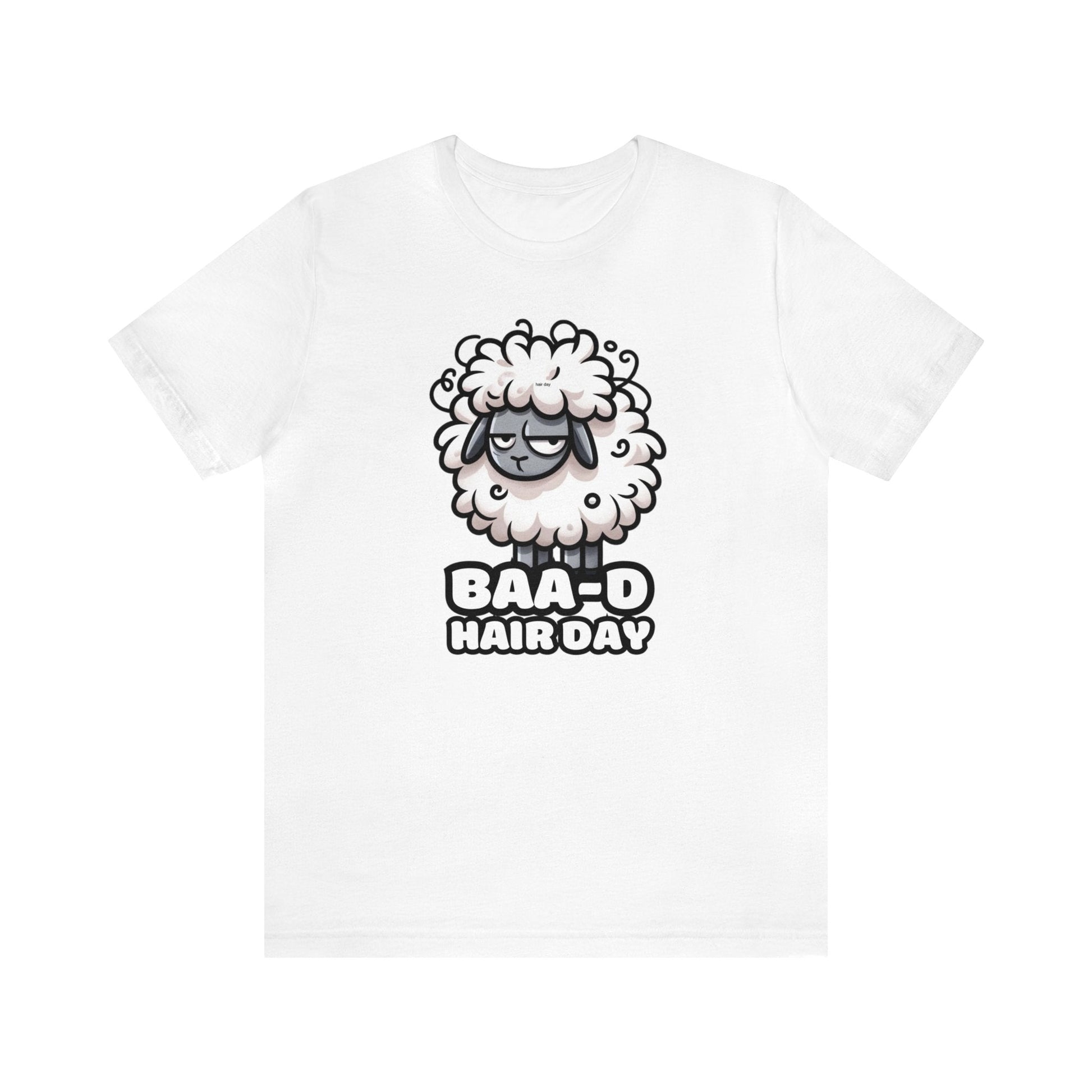 Baa-d Hair - Sheep T-shirt White / S