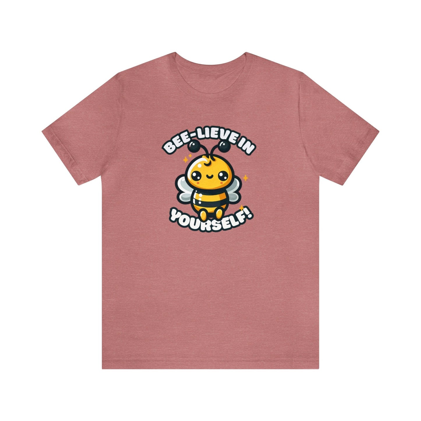 Bee-lieve In Yourself Bee T-shirt Mauve / S