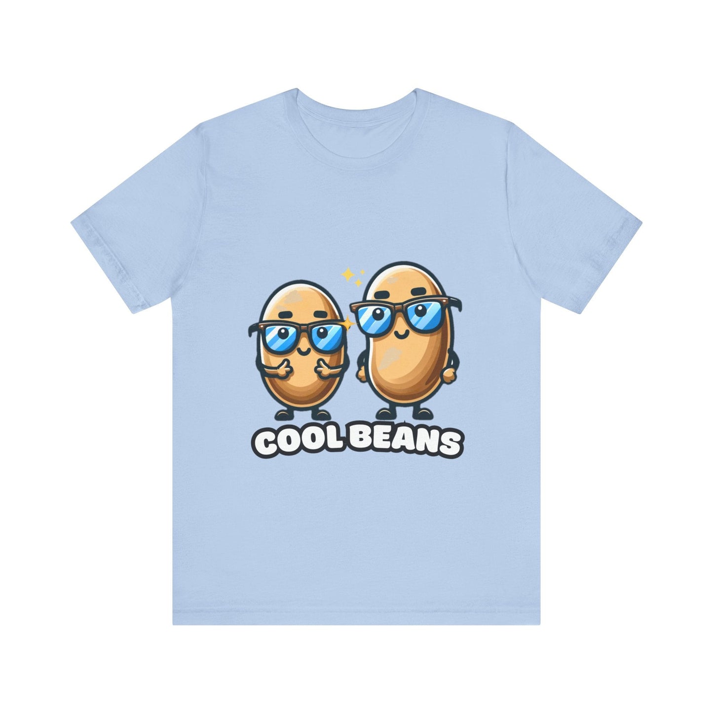 Double Cool beans - Cool beans T-shirt Baby Blue / S