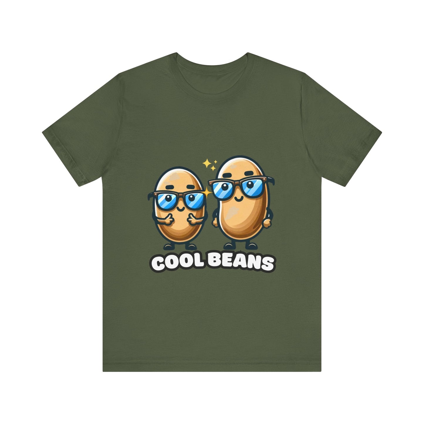 Double Cool beans - Cool beans T-shirt Military Green / S