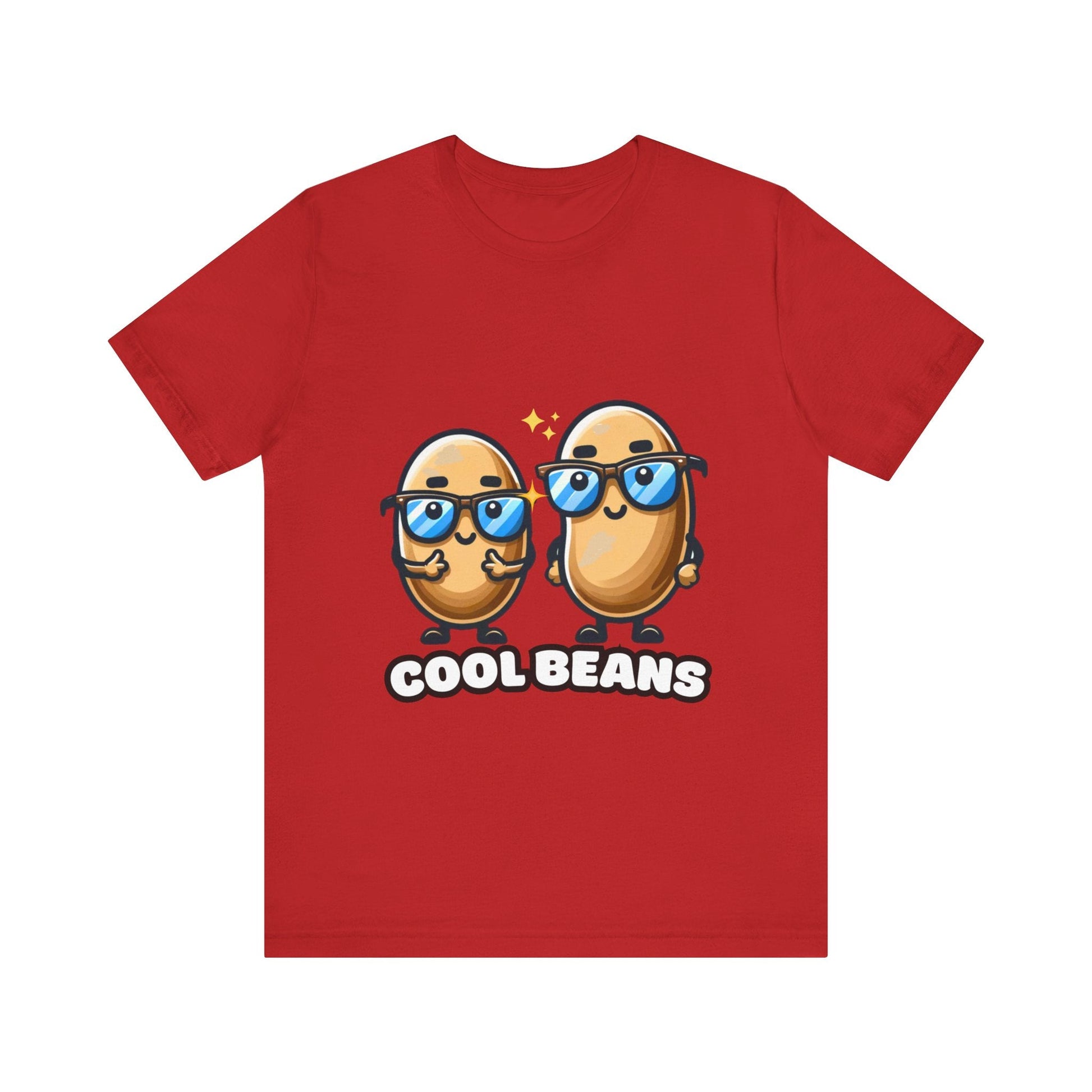 Double Cool beans - Cool beans T-shirt Red / S