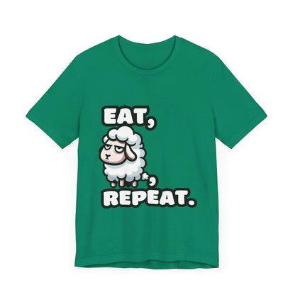 Eat, Sheep, Repeat - Sheep T-shirt