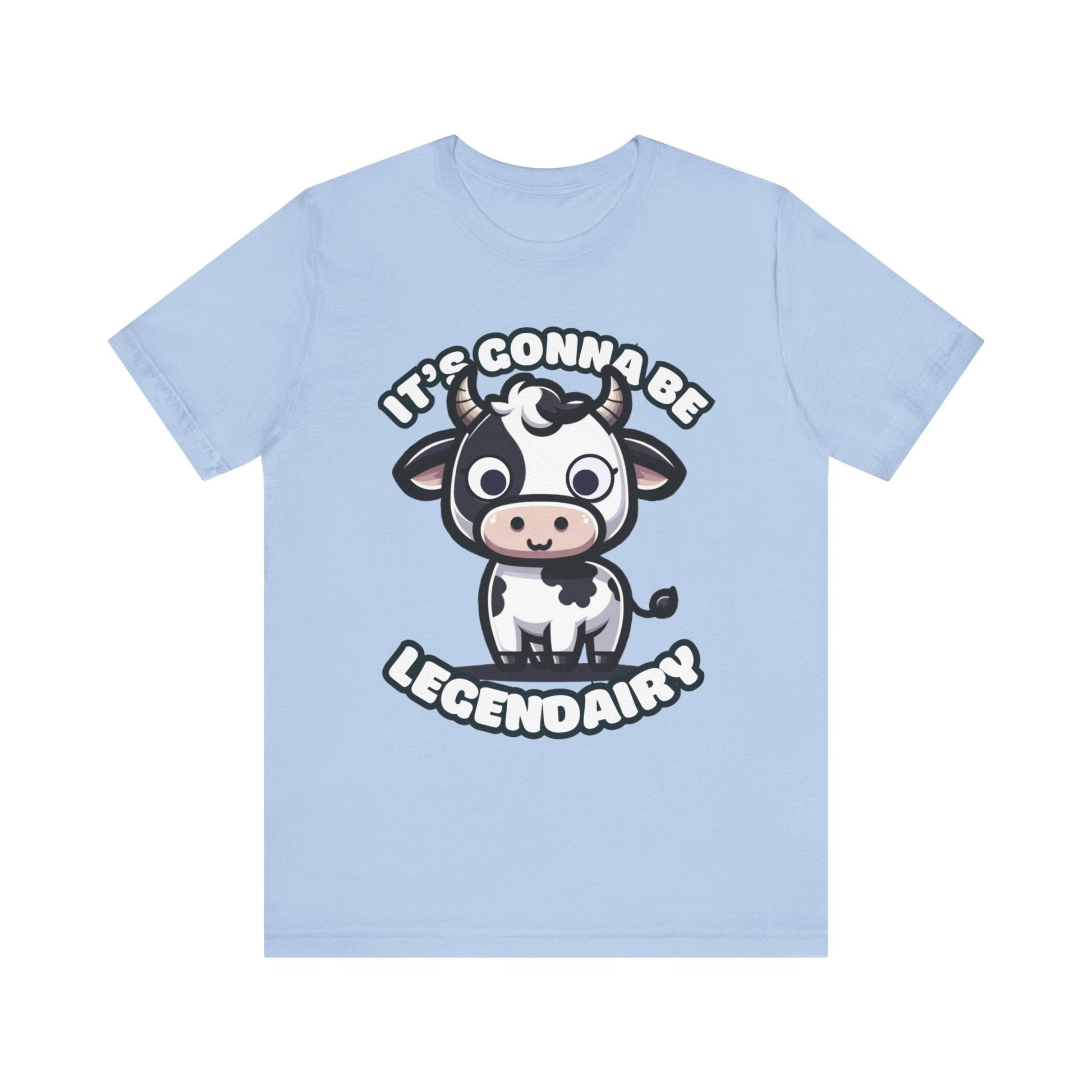 It's Gonna Be Legendairy - Cow T-shirt Baby Blue / S