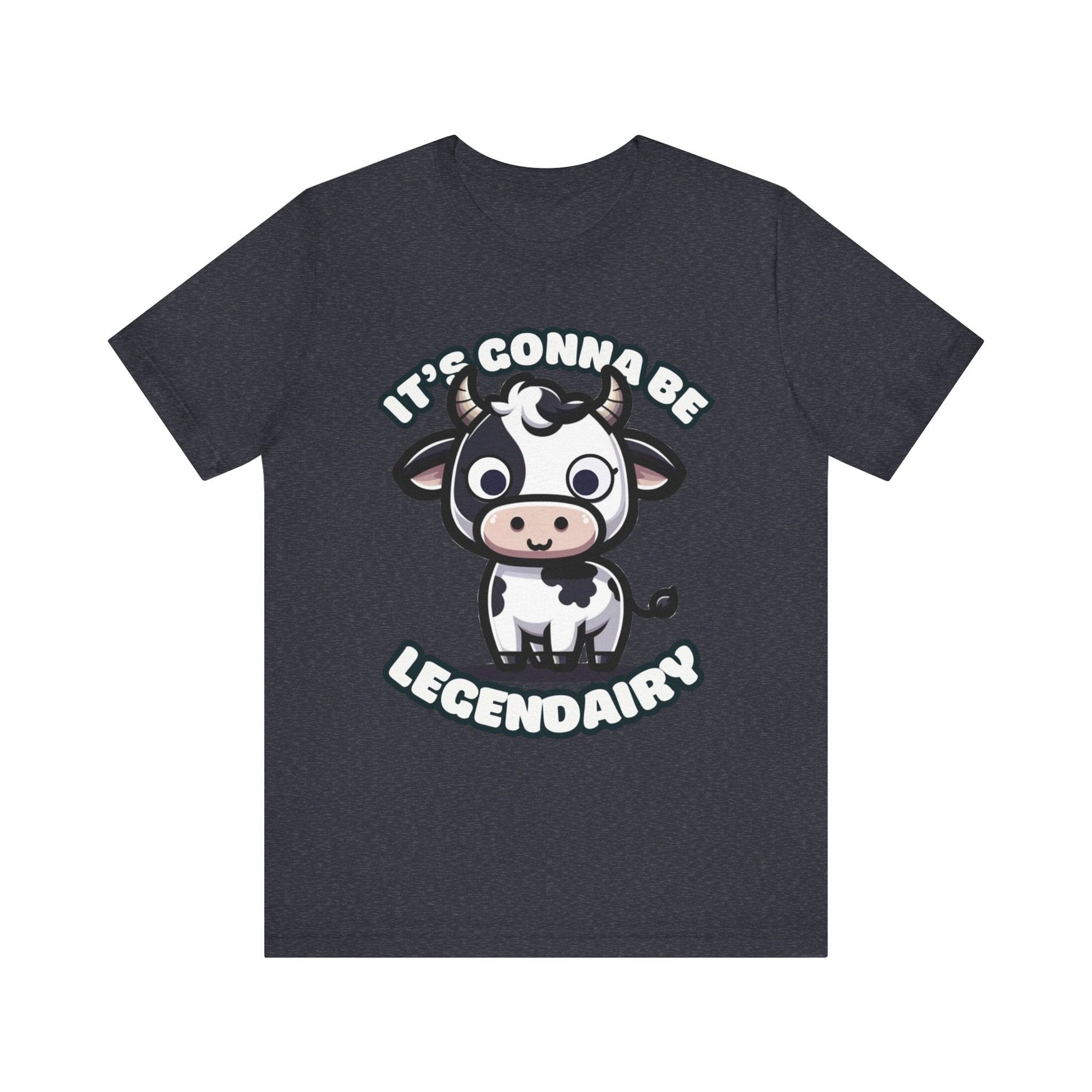 It's Gonna Be Legendairy - Cow T-shirt Heather Navy / S